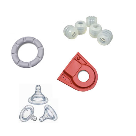 All Types of Silicone Rubber Parts